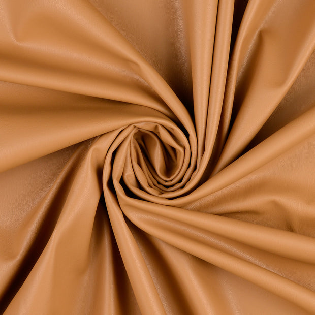 Lederimitat fabrik beige mit abseite 