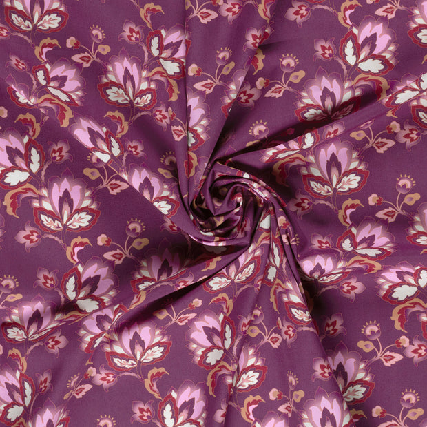 Cotton Poplin fabric digital printed 