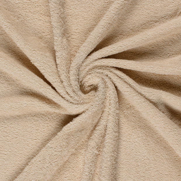 Frotté tissu Beige 