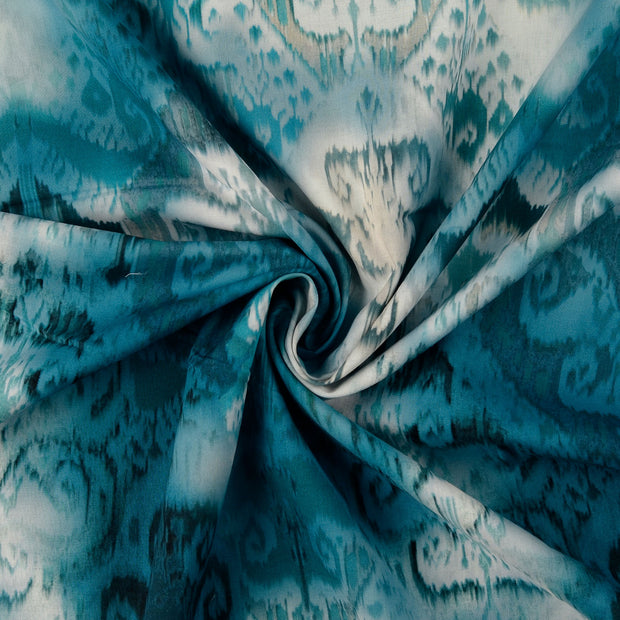 Voile fabric light blue 