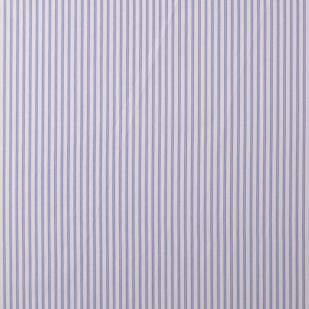 Woven Polyester tissu rayures Indigo