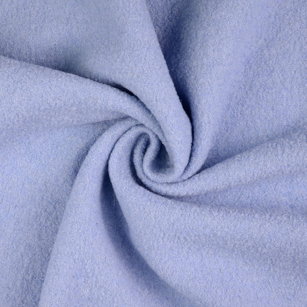 Chiffon en laine tissu Bleu bébé 