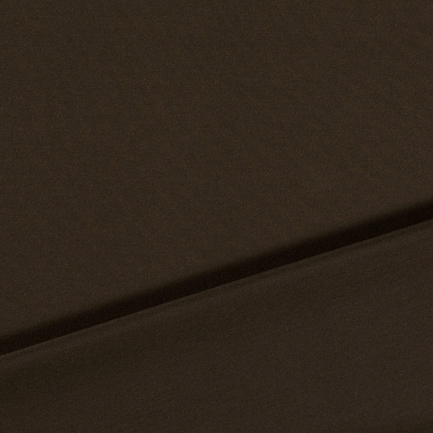 Gabardine tissu Marron Foncé 