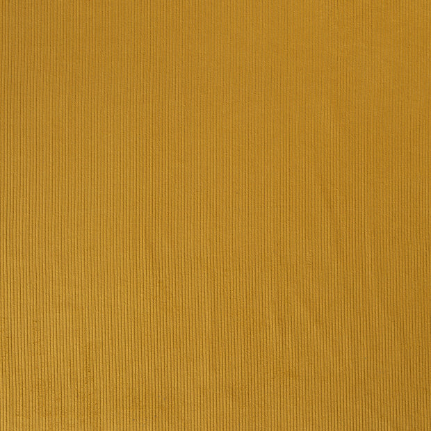 Velours Côtelé 4.5w tissu Unicolore Ocre