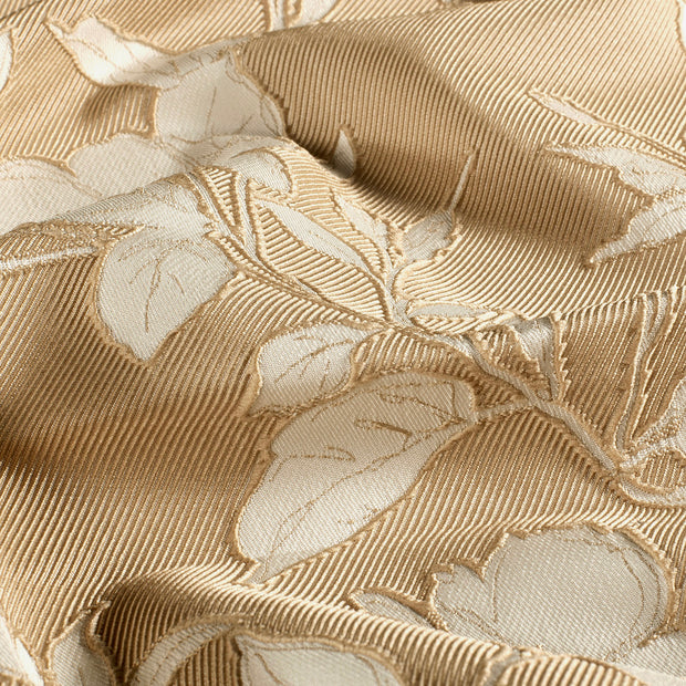 Polyester Webware fabrik Blumen Beige