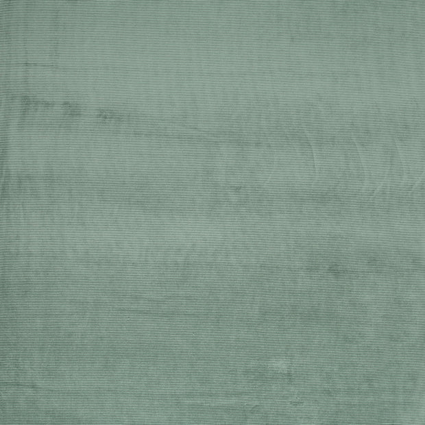 Nicky Velours Rib fabrik Uni Mint