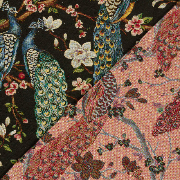 Gobeline fabrik Vögel Jacquard 