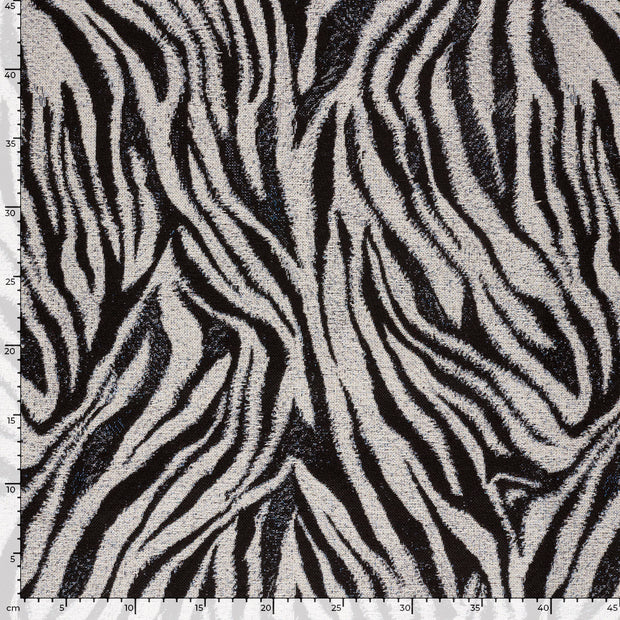 Gobelin fabric Zebras Off White