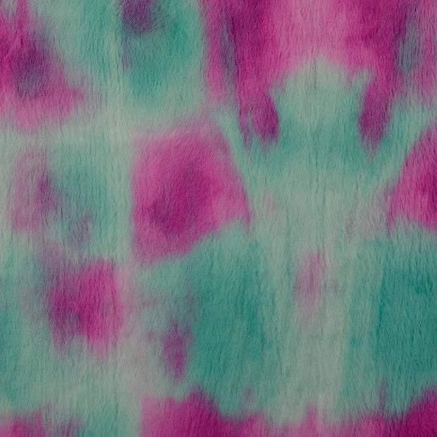 Fellimitat fabrik Batik Mehrfarbig