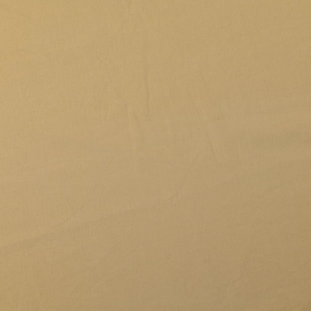 Popeline de Coton tissu Unicolore beige