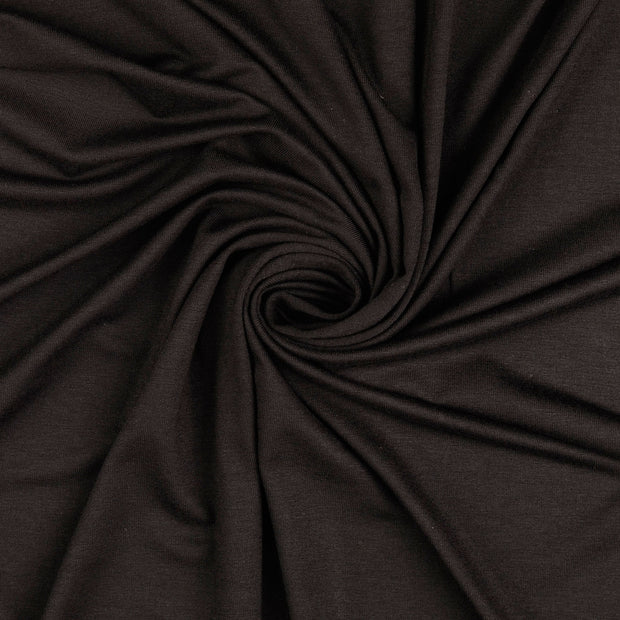 Viscose Jersey fabrik schwarz 