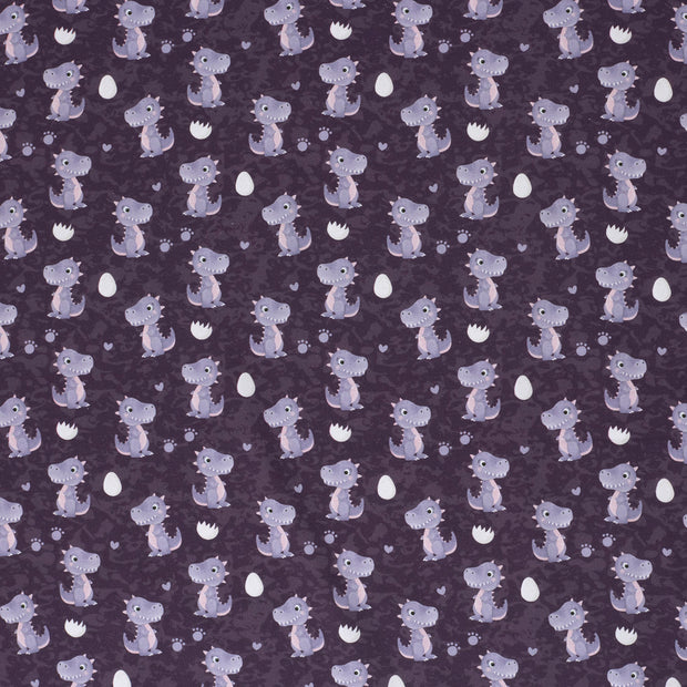 Jersey fabric Purple 