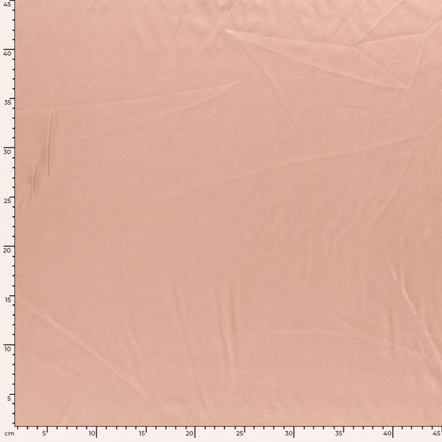 Satin fabrik Uni Helles Pink