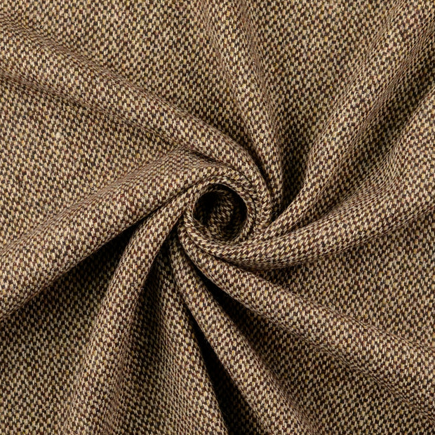 Tweed fabrik Braun 