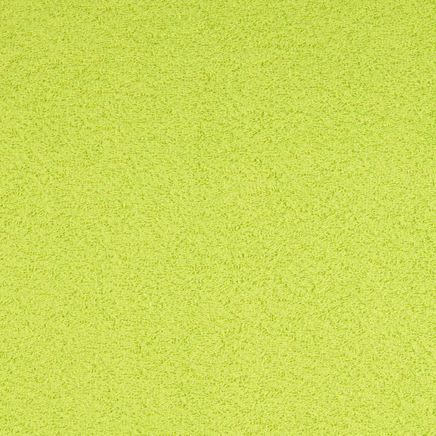Frottee fabrik Uni Lime Grün