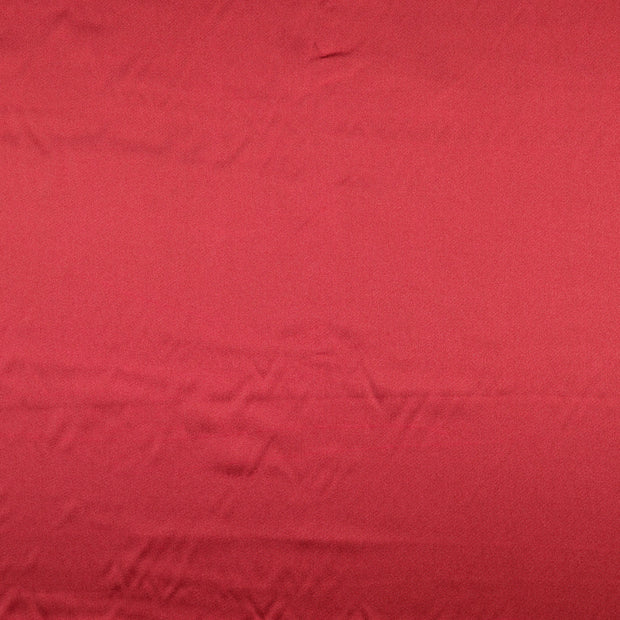 Satin tissu Unicolore bordeaux