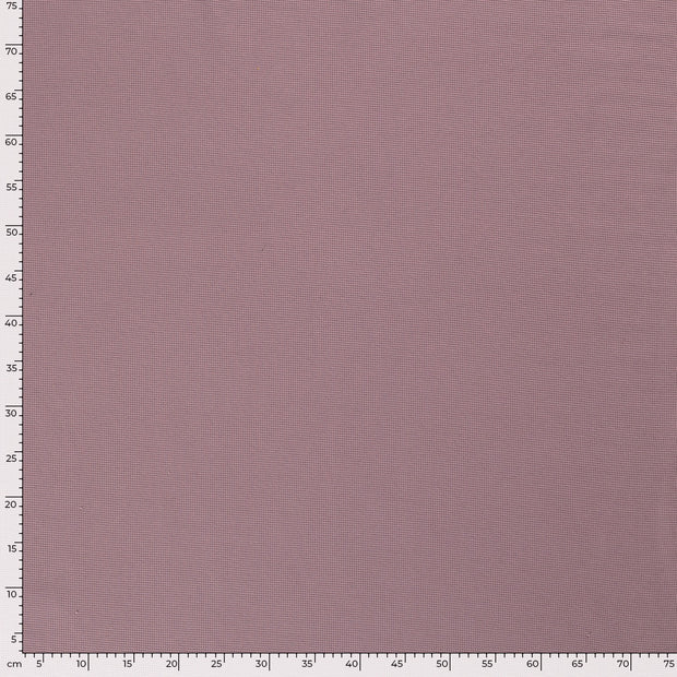 Knitted Waffle fabric Unicolour Mauve
