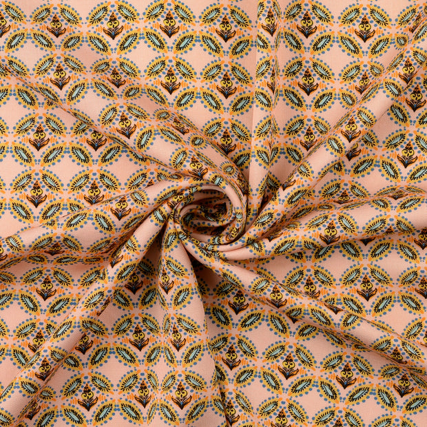 Viscose Twill fabrik Lachsfarbe 
