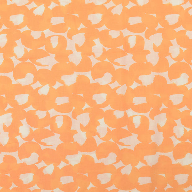 Voile fabrik Geometrische orange