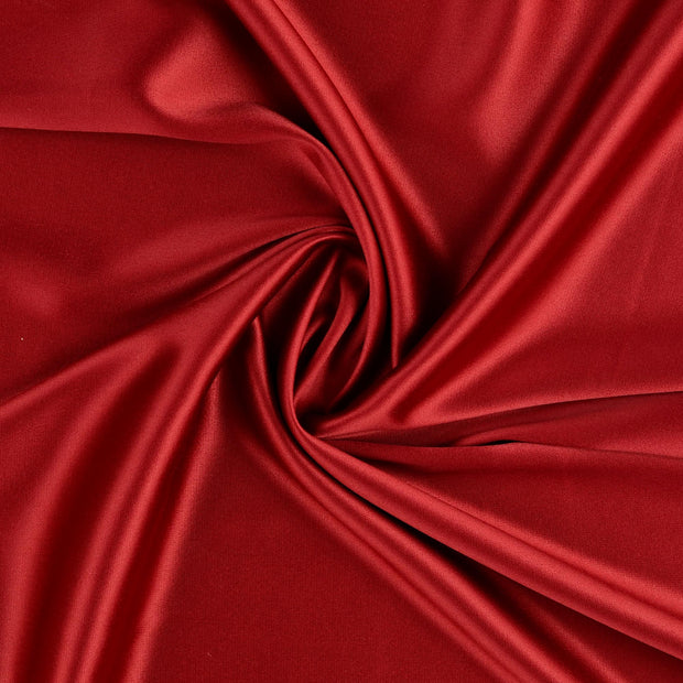 satin tissu bordeaux 