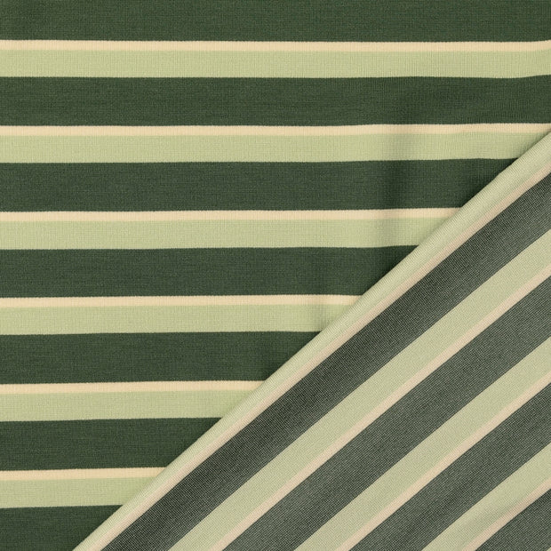 Milano tissu Vert Olive fil teint 