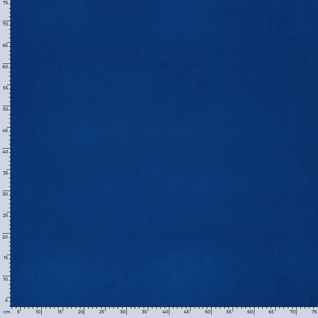 Microfleece fabric Unicolour Cobalt