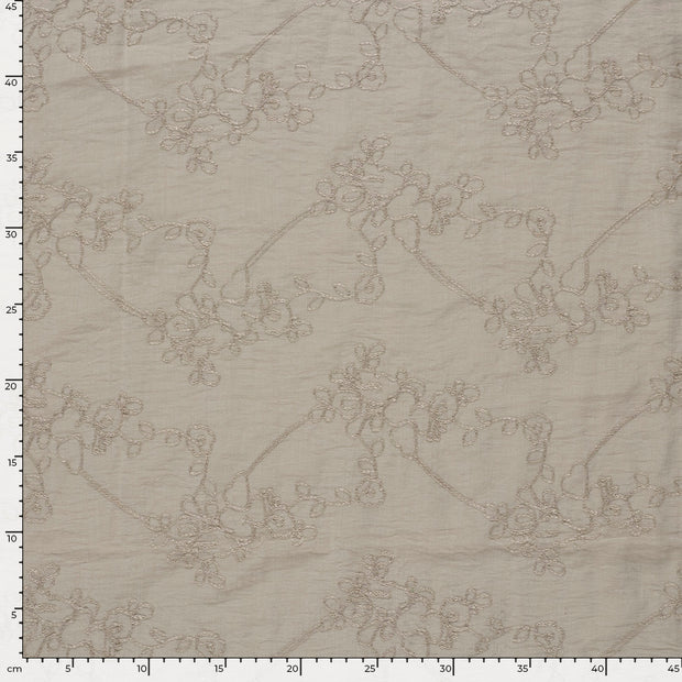 Woven Polyester fabric Unicolour Beige