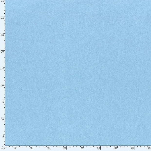Feutrine tissu Unicolore Bleu bébé