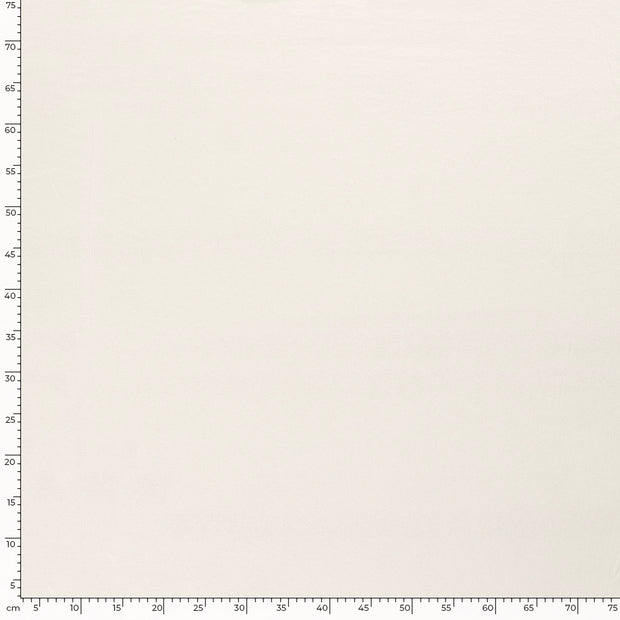 Jersey de Viscose tissu Unicolore Blanc cassé