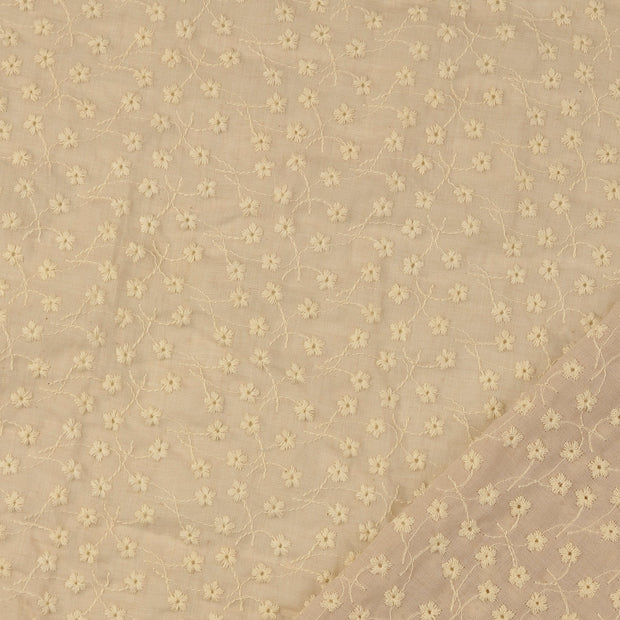 CO Voile fabrik Blumen stickerei 