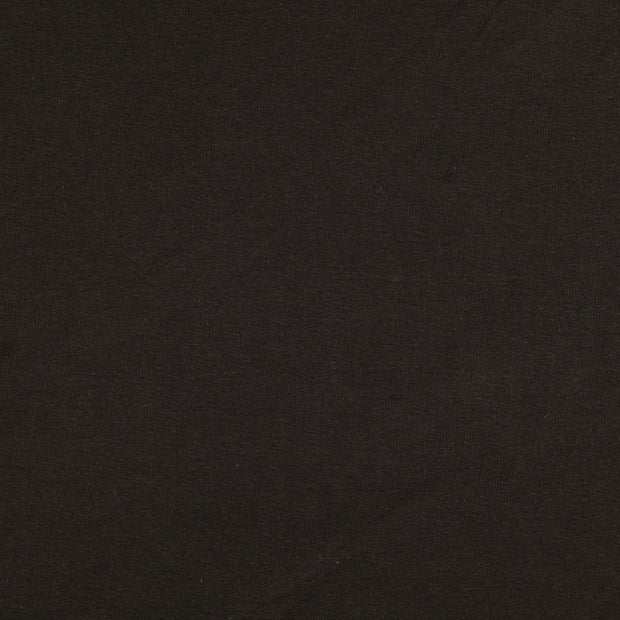 Alphen Fleece fabrik Uni schwarz