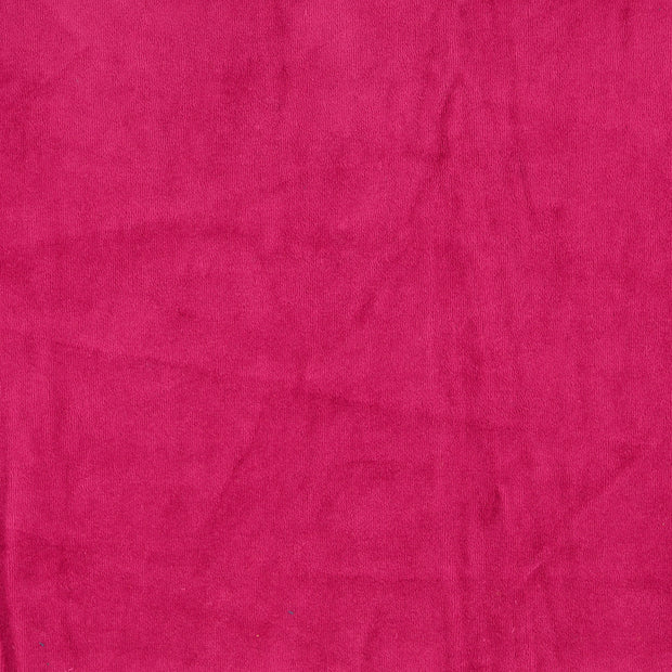 Velours tissu Rose 