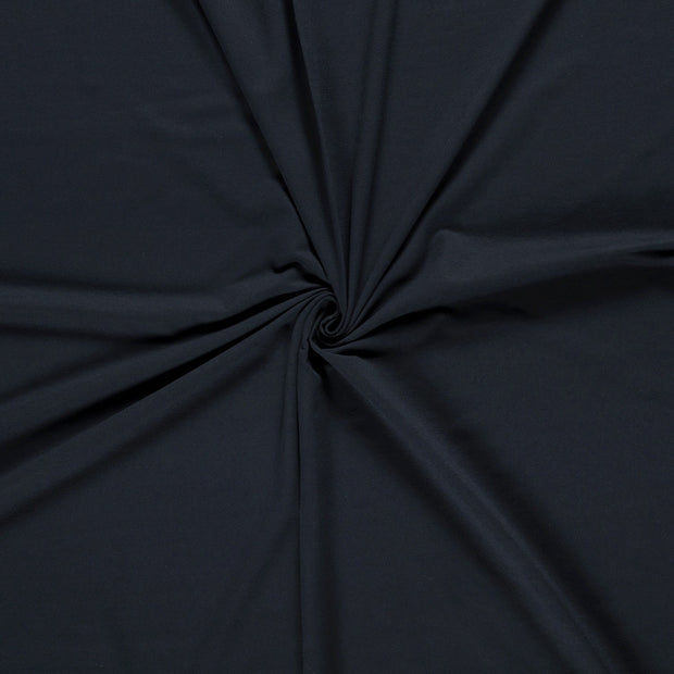 French Terry tissu Bleu Marine 