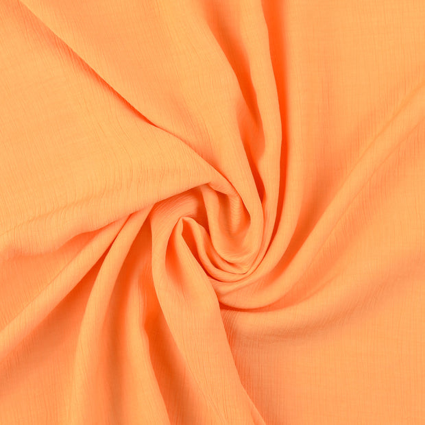 Popeline de Viscose tissu abricot 
