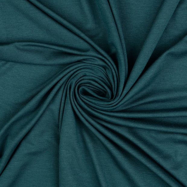 Viscose Jersey fabrik Dunkelgrün 