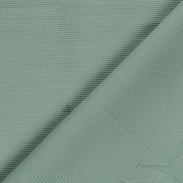 Waffle piqué fabric Unicolour 