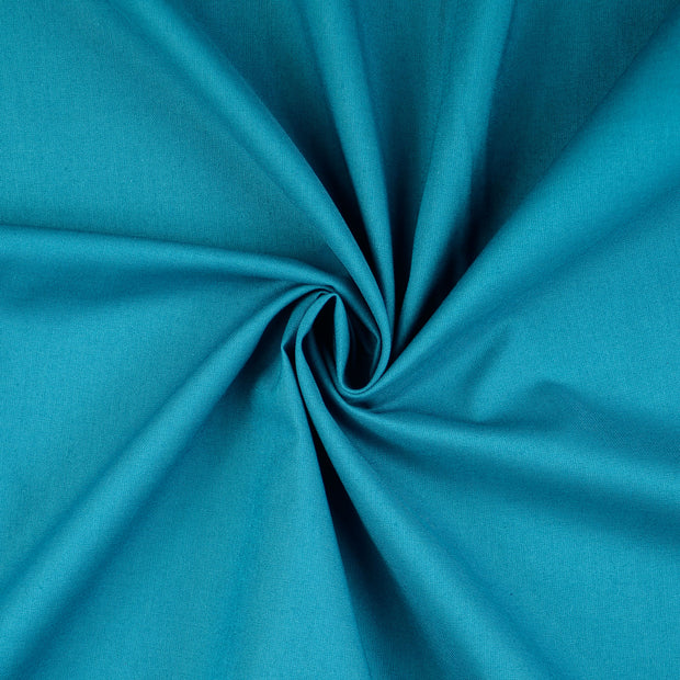 Cretonne tissu Bleu Canard 