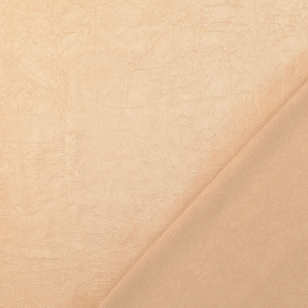 Satin fabrik Beige crushed 