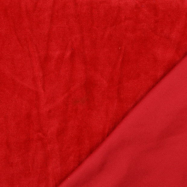 Nicky velours fabrik Uni 