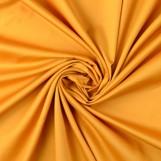 Satin fabric Oker matte 