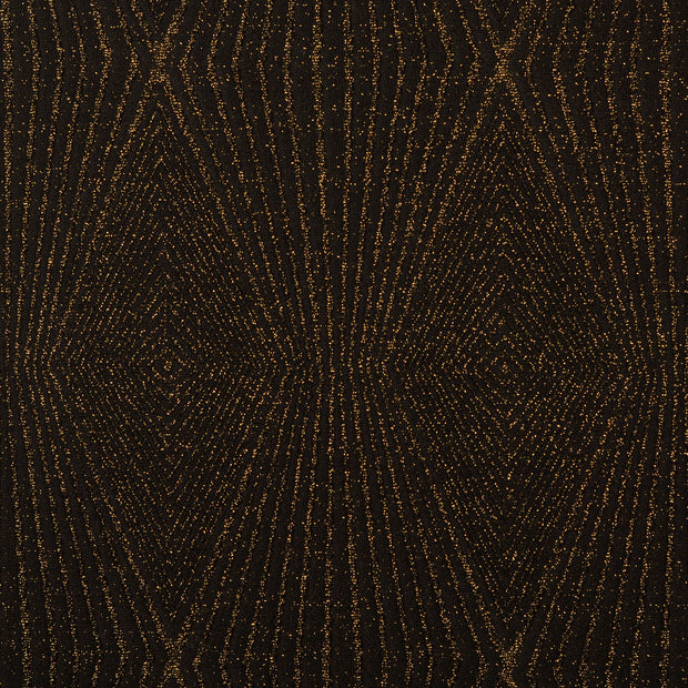 Jersey tissu motifs géométriques Doré