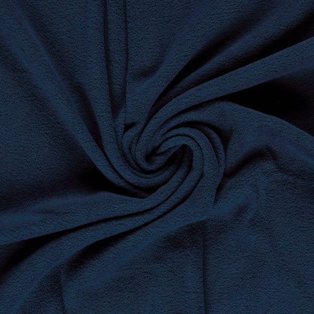 Fleece fabric Navy 