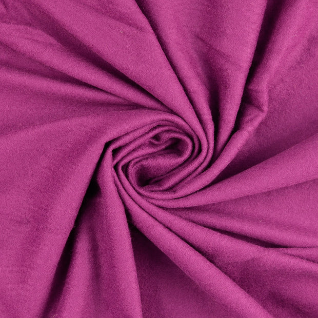 French Terry tissu Bordeaux brossé 