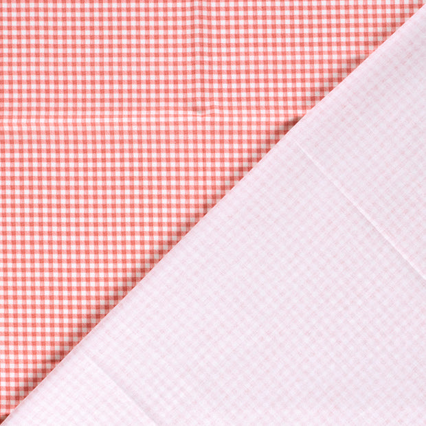 Cretonne tissu Carreaux imprimé numérique 