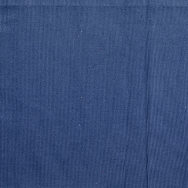 Feincord 21w fabrik Indigoblau matt 