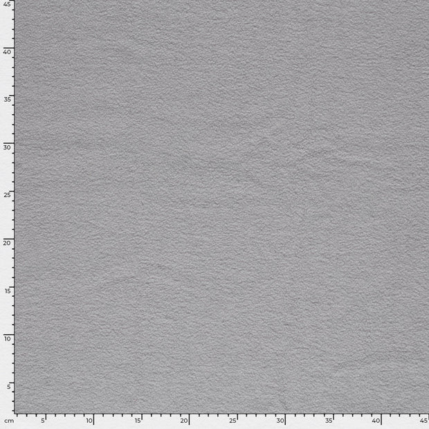 Fleece fabric Melange Light Grey