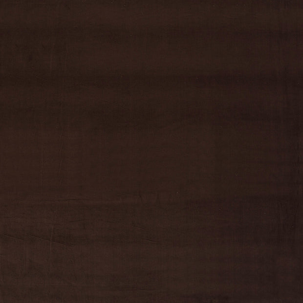 Velours Côtelé bébé 21w tissu Unicolore Marron Foncé