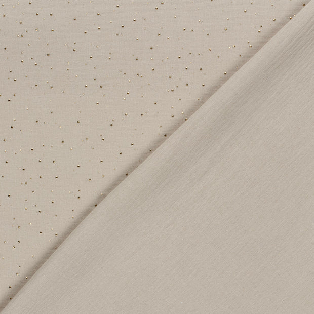 Muslin fabric Dots dew drops 