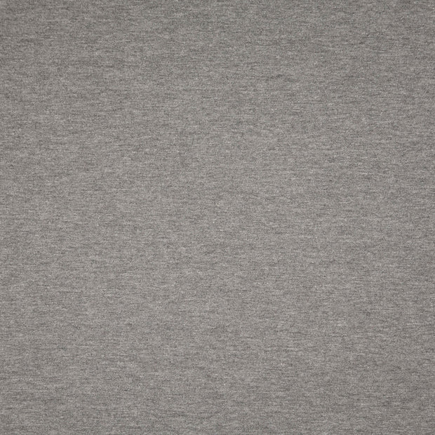 French Terry tissu Unicolore gris