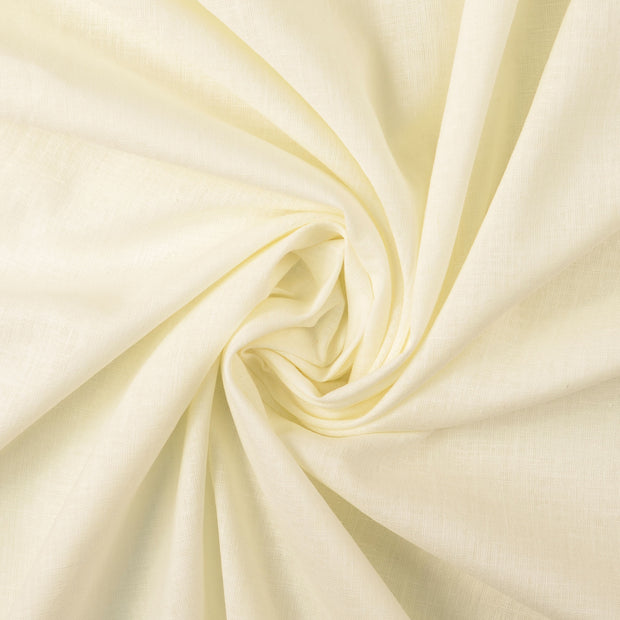 Linen fabric Off White matte 